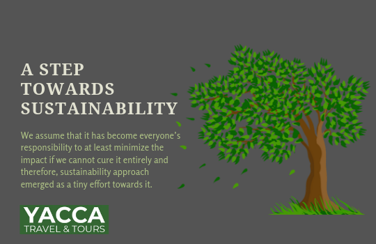 YACCA Travel and Tours Sustainability practices